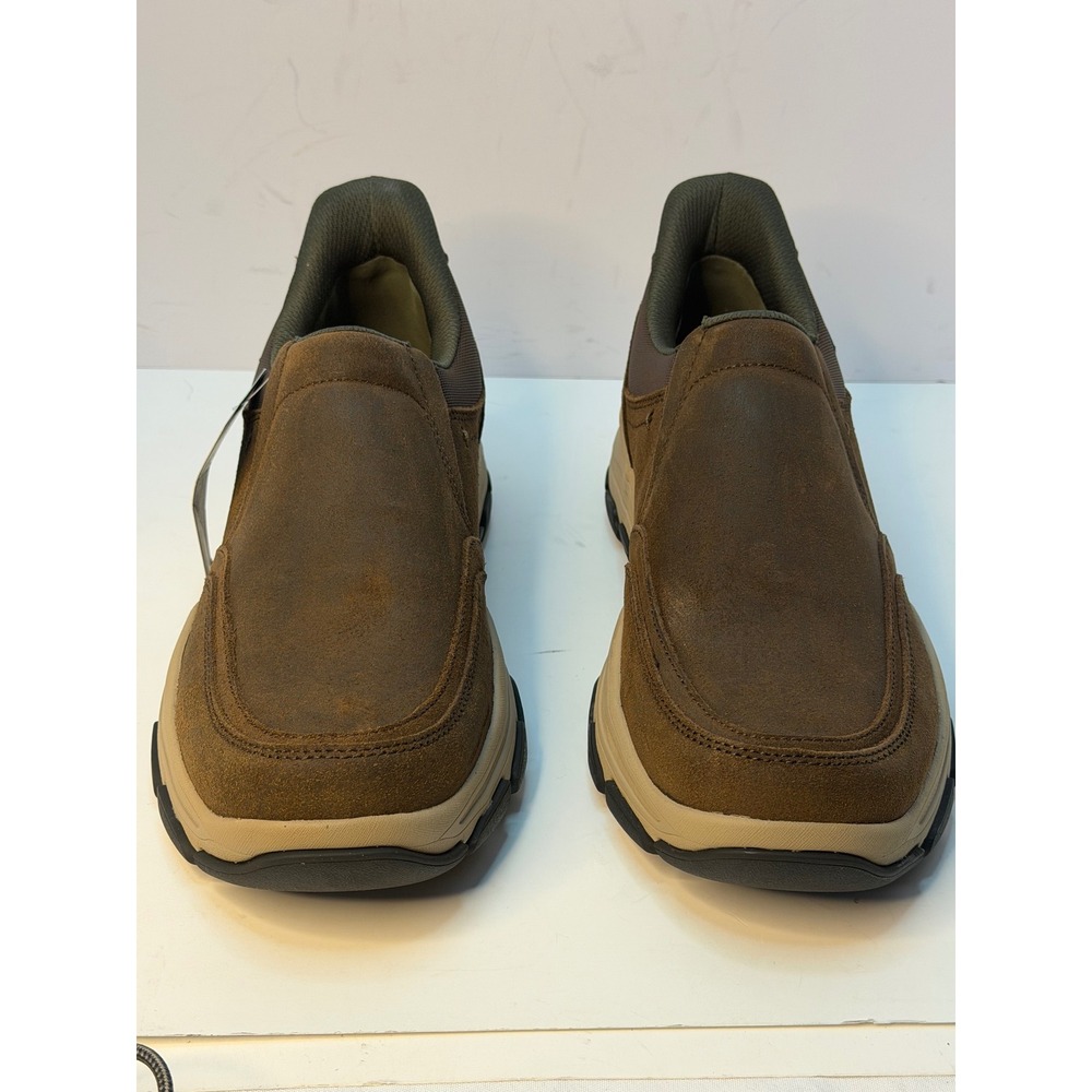 Rockport Men's Reece Step Activated Slip-On Casual Shoes Brown Size 9.5M NWT/BOX